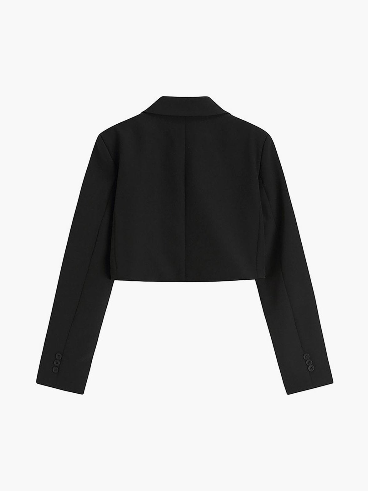 Détail boutonnage blazer vague
