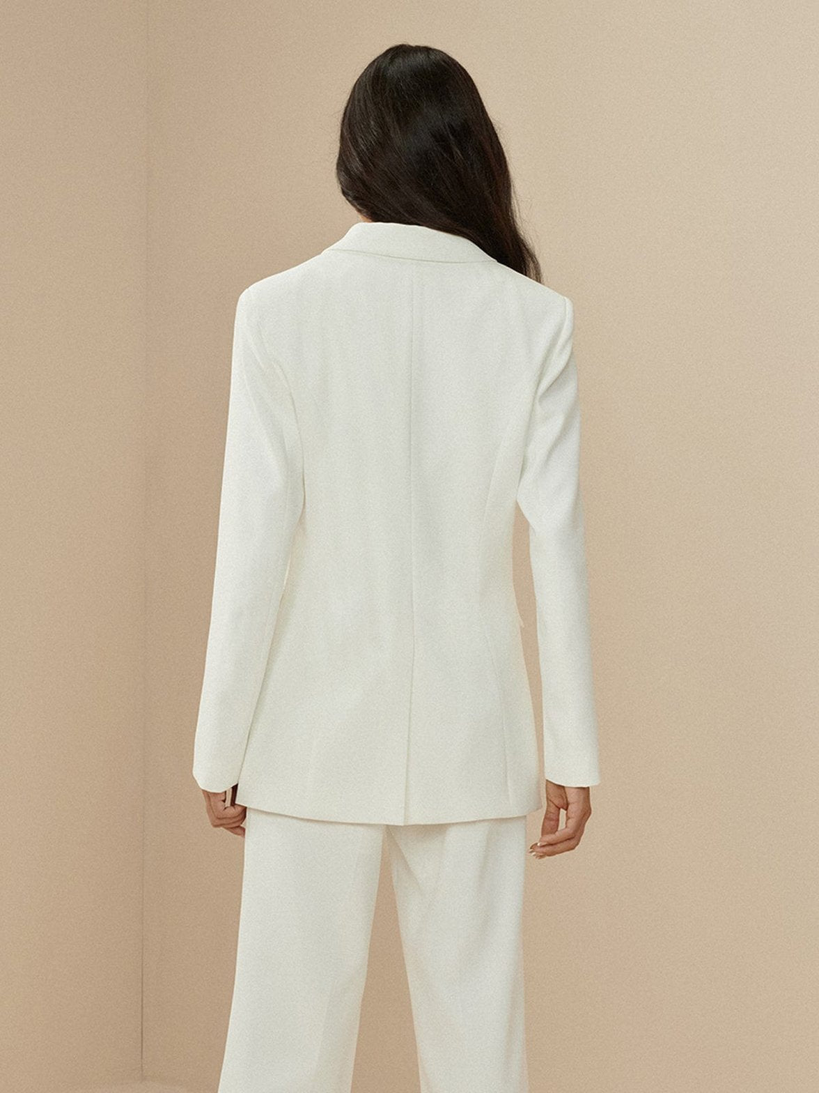 Blazer moderne blanc équilibre
