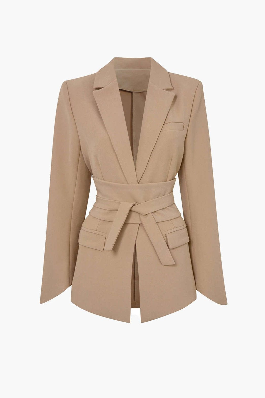 Blazer noir coupe ajustée élégance