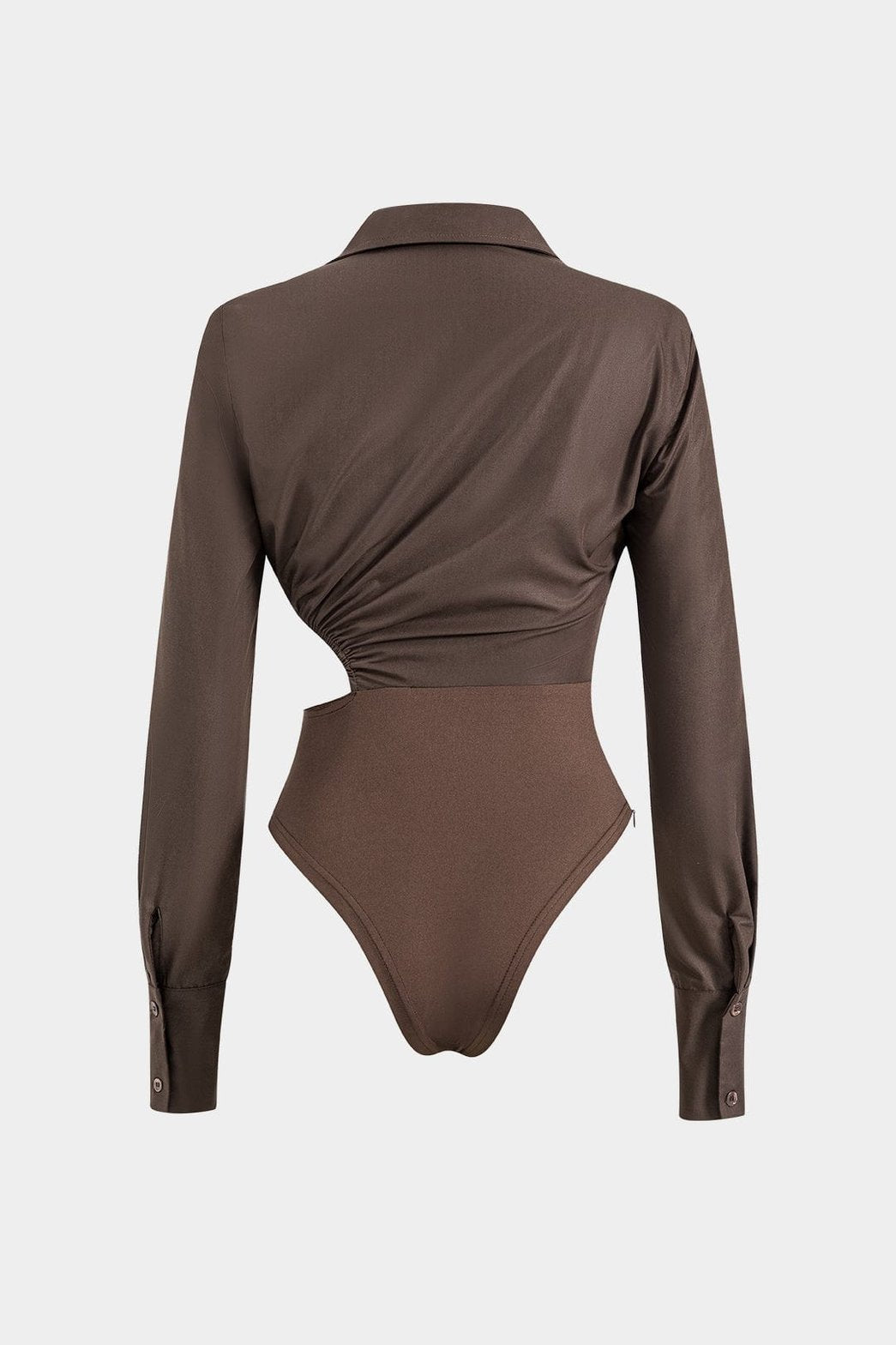 Body asymétrique marron vue latérale soleil