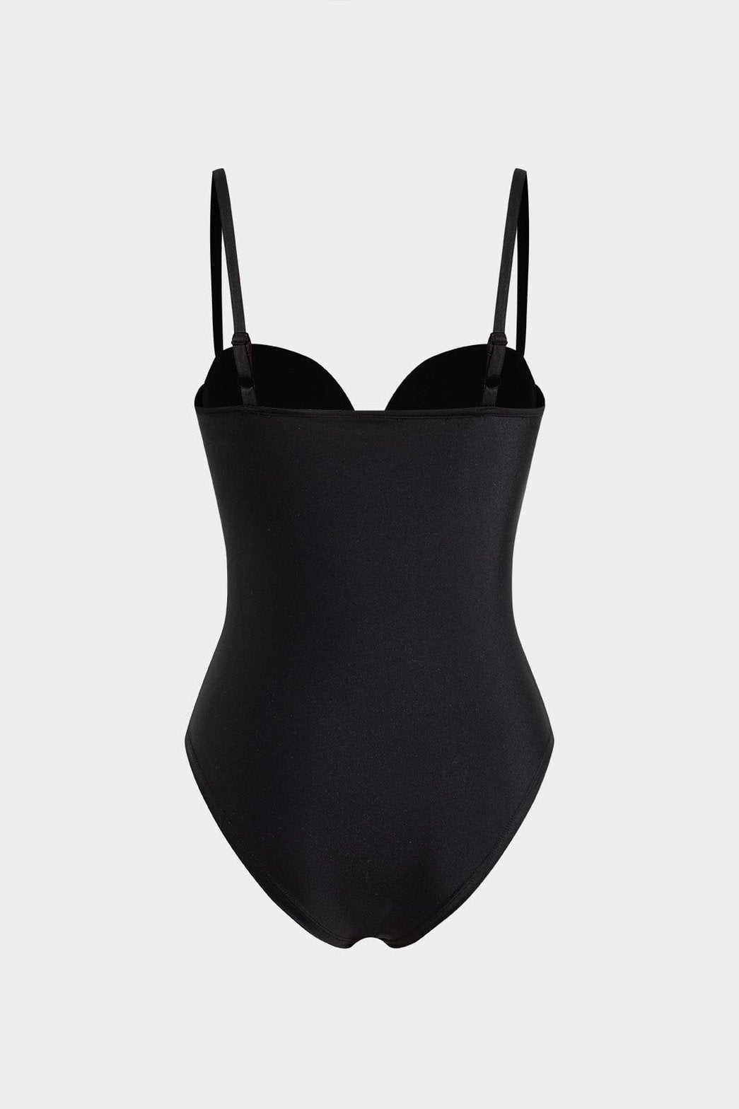 Body bustier noir vue de dos soleil