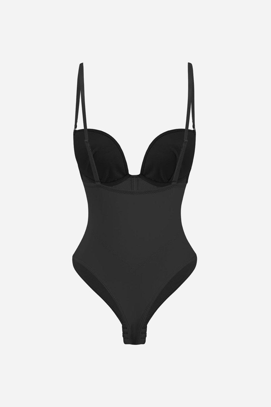 Body corset beige détail des finitions délicat