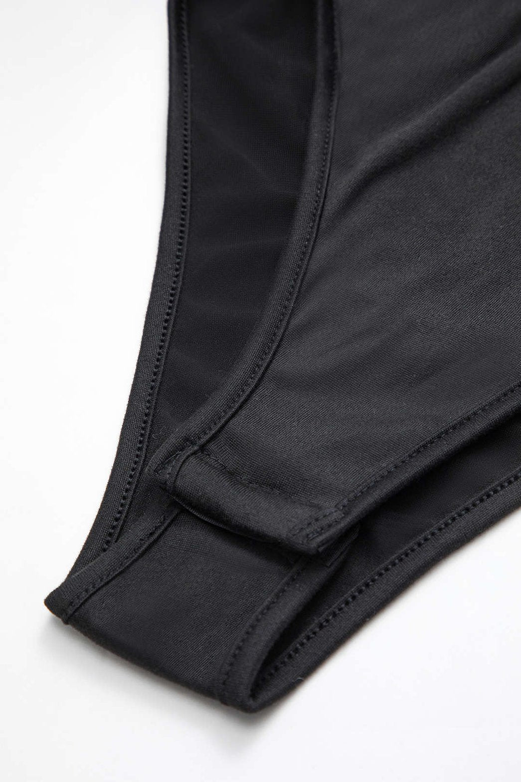 Body corset transparent détail tissu lune