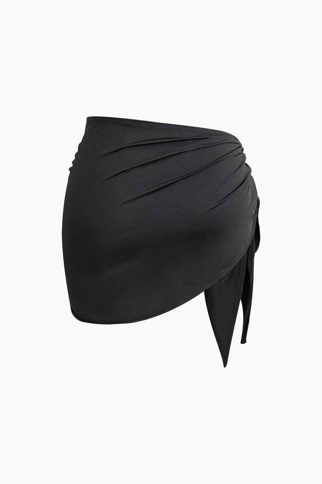 Body noir détail décolleté vague