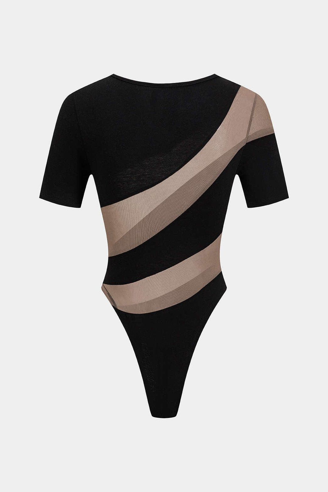 Body en tulle patchwork vue de dos soleil