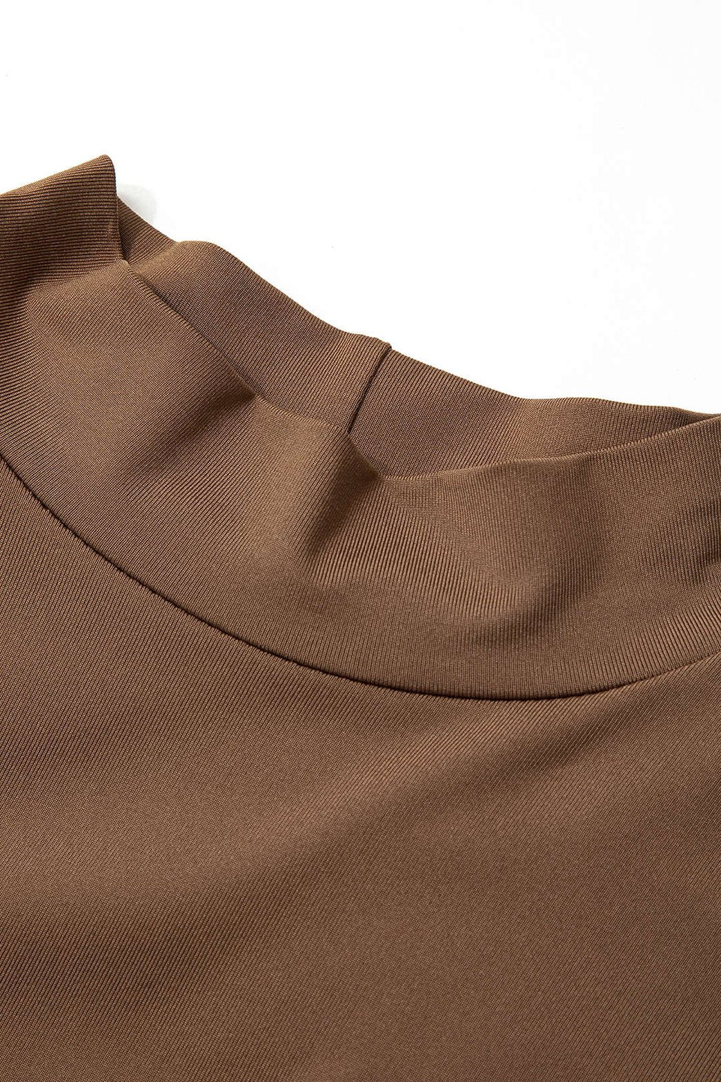 Body simili-cuir coupe ajustée