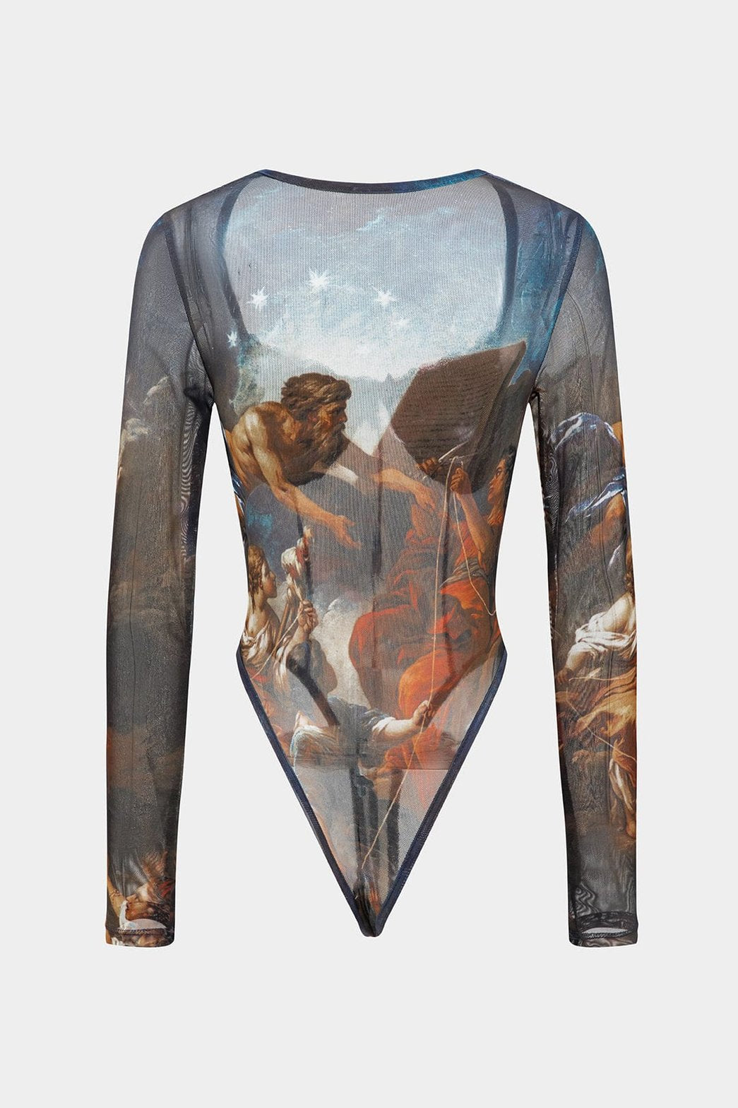 Body vintage en dentelle vue de dos soleil