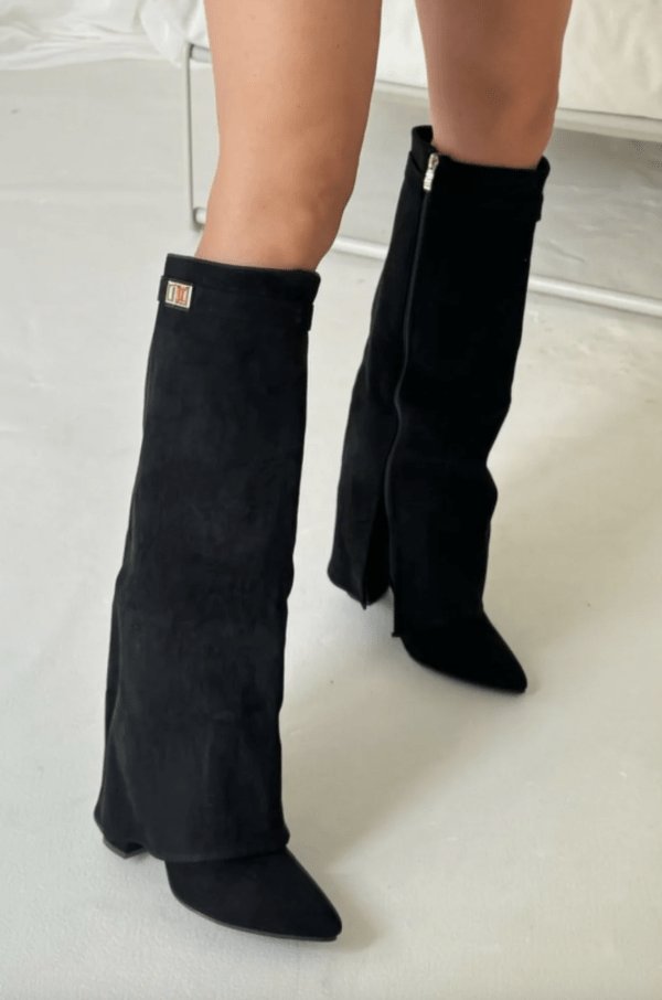 Bottes hiver détail boucle grâce
