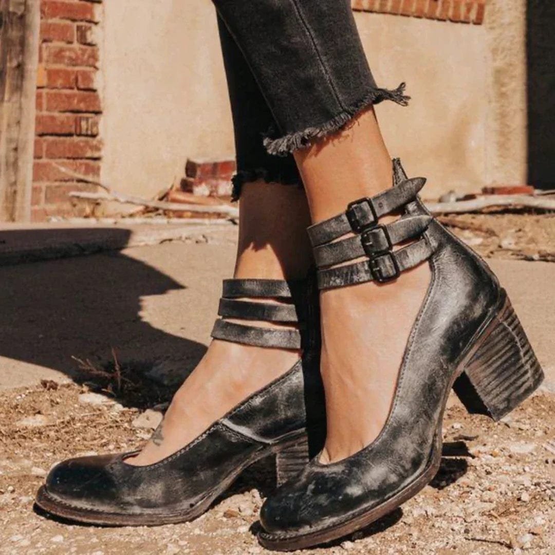 Bottines Élégantes à Talons Confort