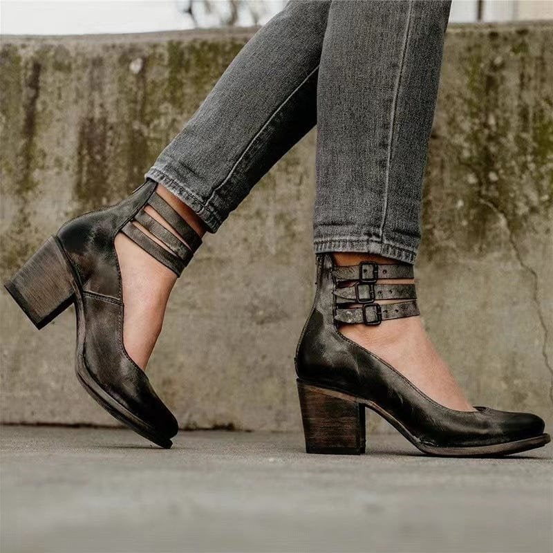 Bottines Élégantes à Talons Confort