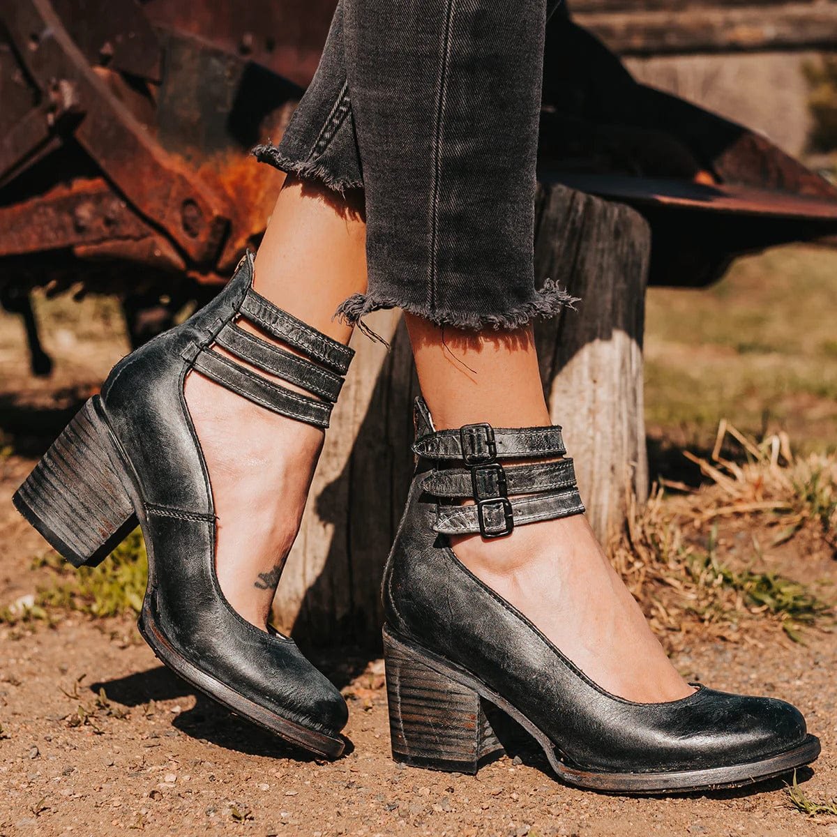 Bottines Élégantes à Talons Confort