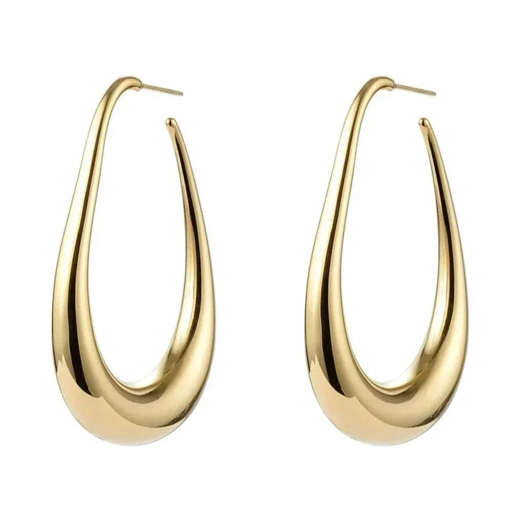 Boucles d'oreilles mise en scène océan