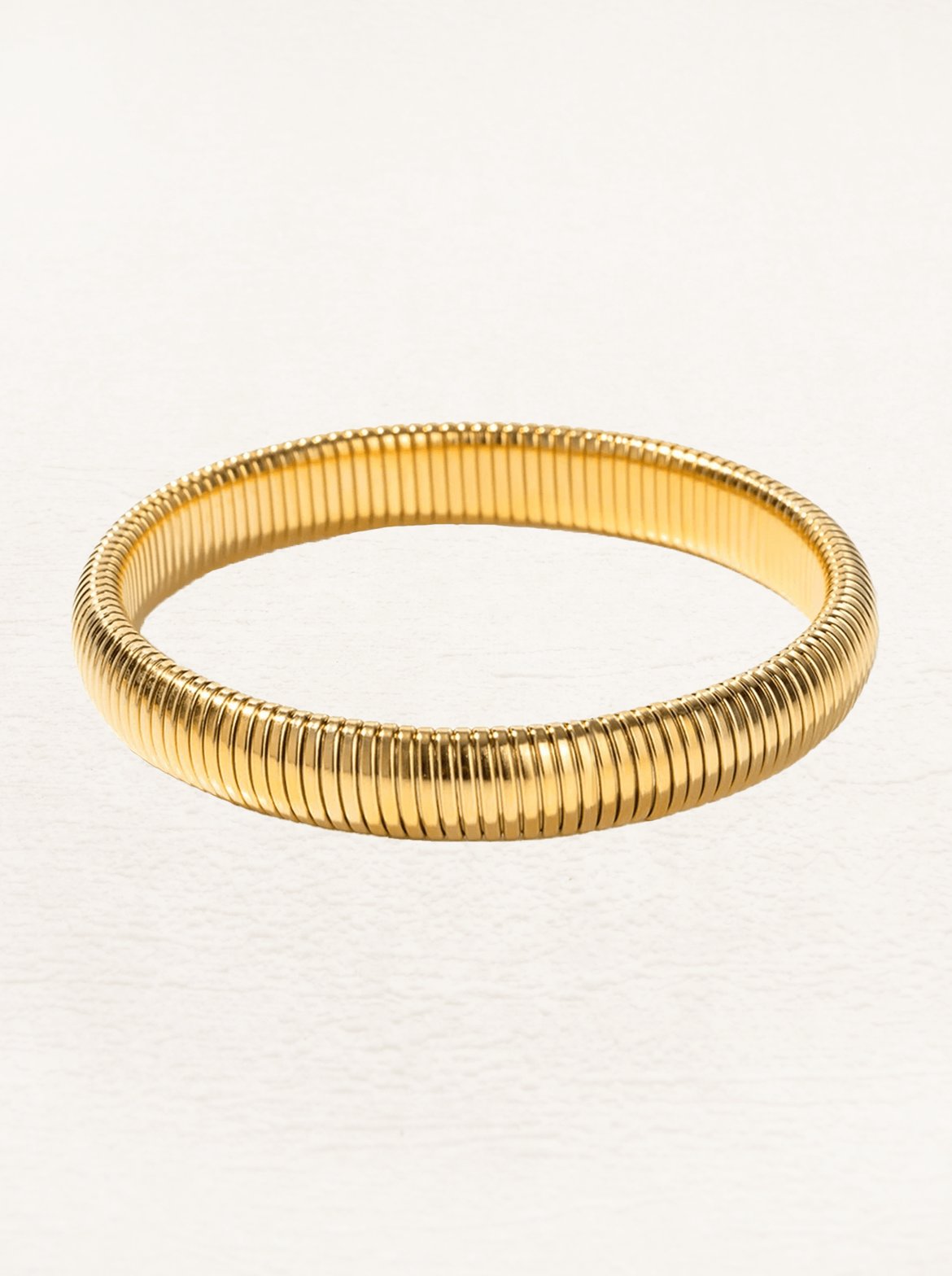 Bracelet serpent or vue détaillée cristal