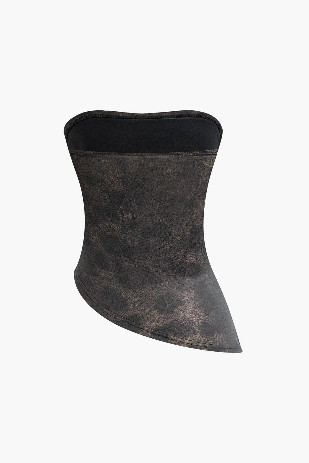 Bustier asymétrique vue de dos - Lune