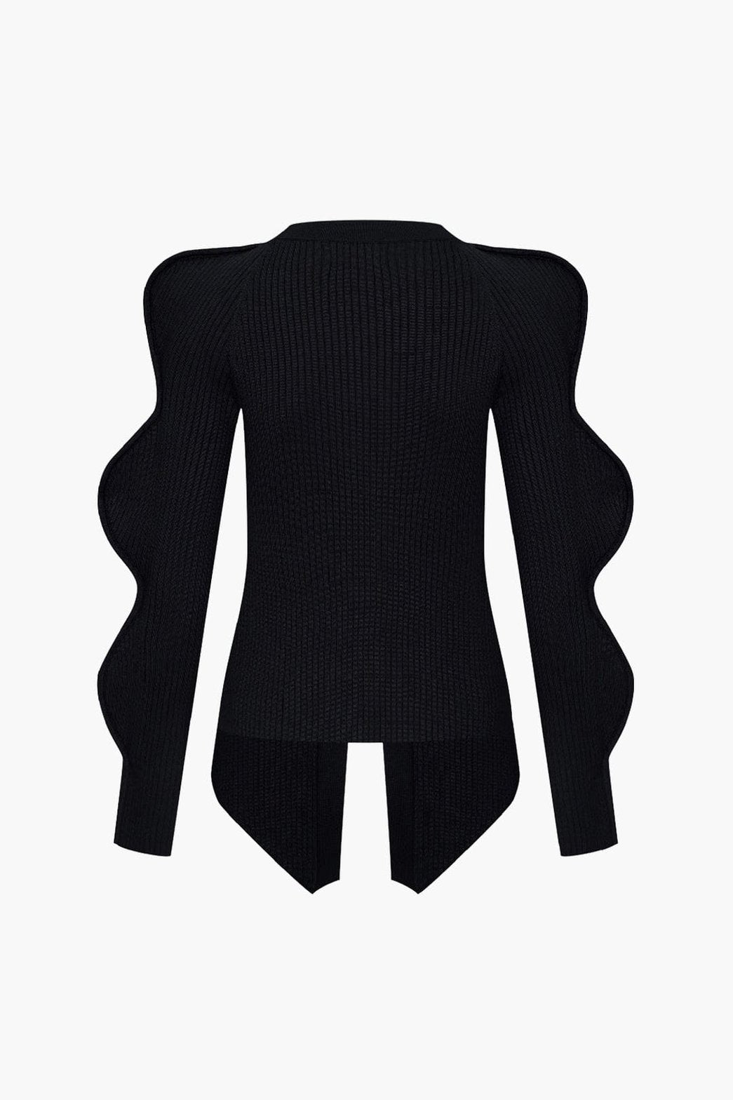 Cardigan noir coupe cintrée élégance