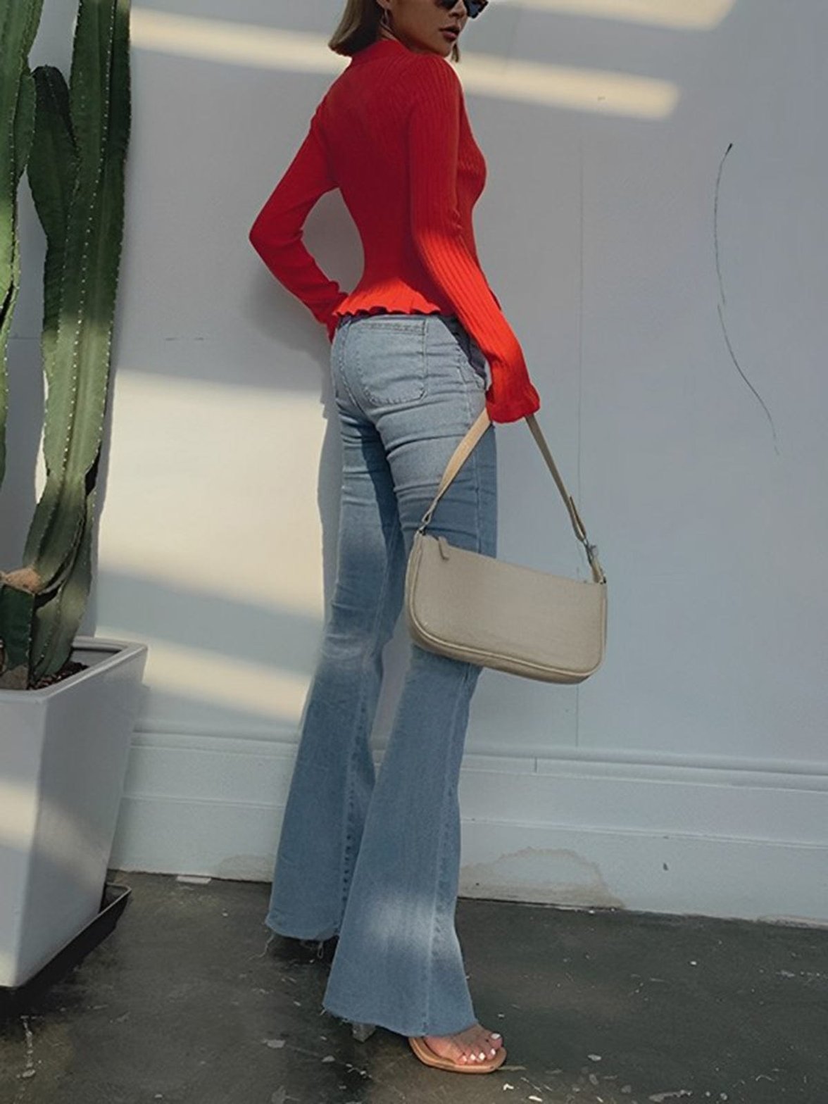 Cardigan côtelé slim fit étoile