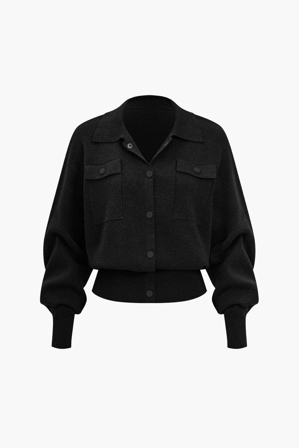 Cardigan maille ajusté harmonie