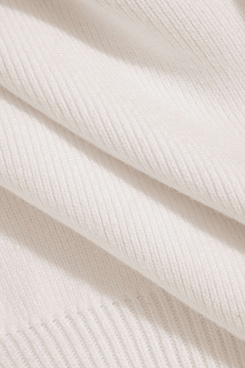 Cardigan Élégant Col V Marron