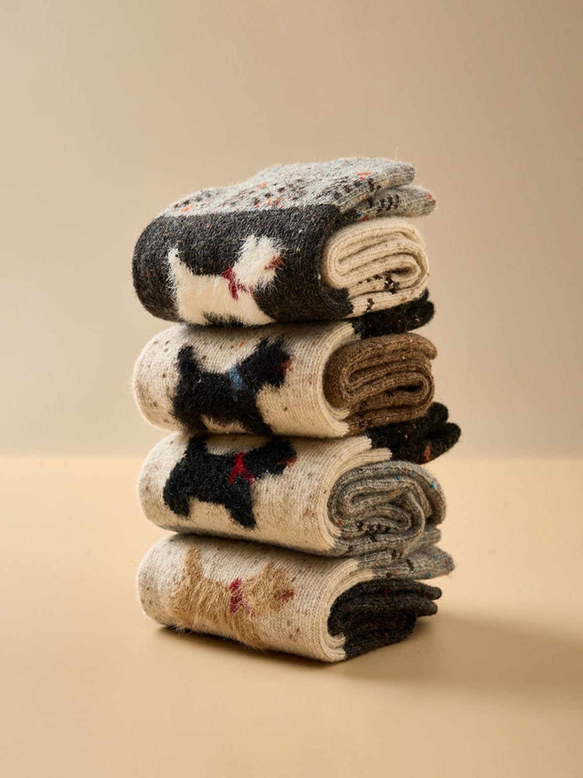 Chaussettes en laine confortables douceur