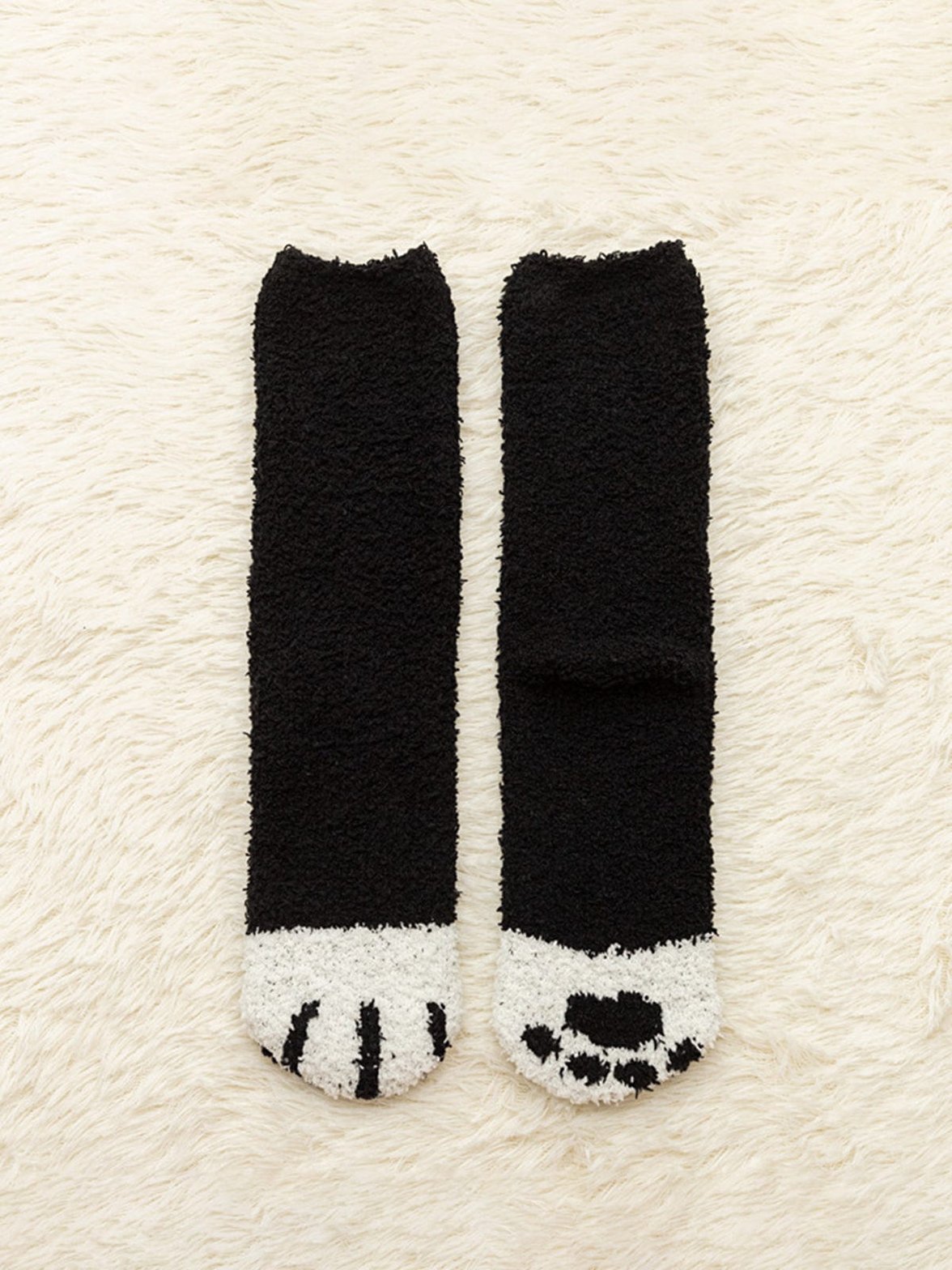 Chaussettes polaire moelleuses confort