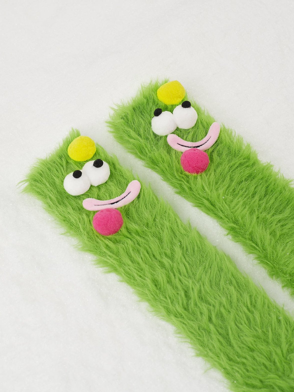 Chaussettes velours bleues mode pluie