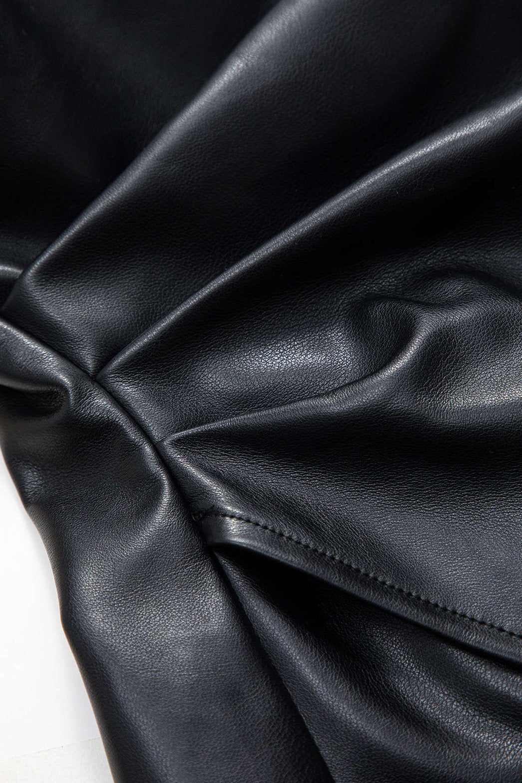 Chemise bimatière asymétrique détail finesse