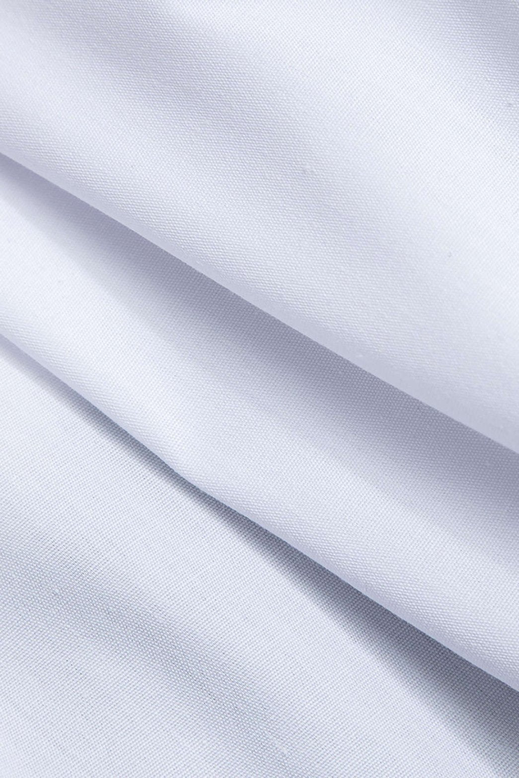 Chemise moderne blanc et denim harmonie