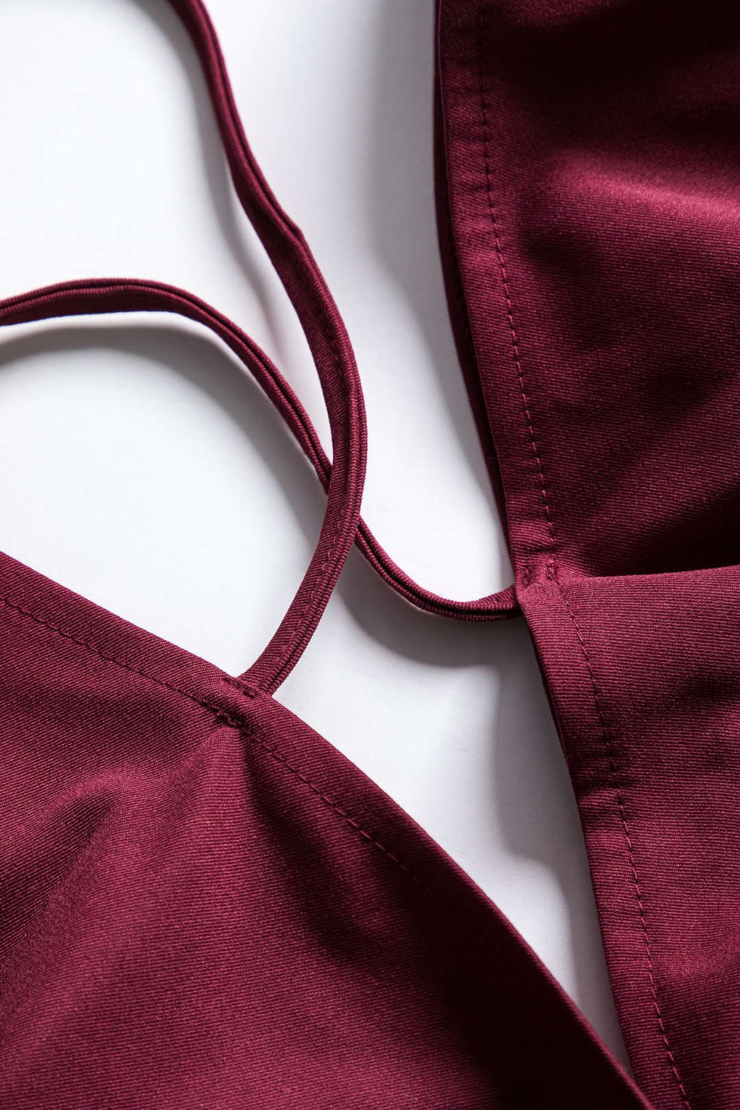Chemise dos nu manches longues profil nuage