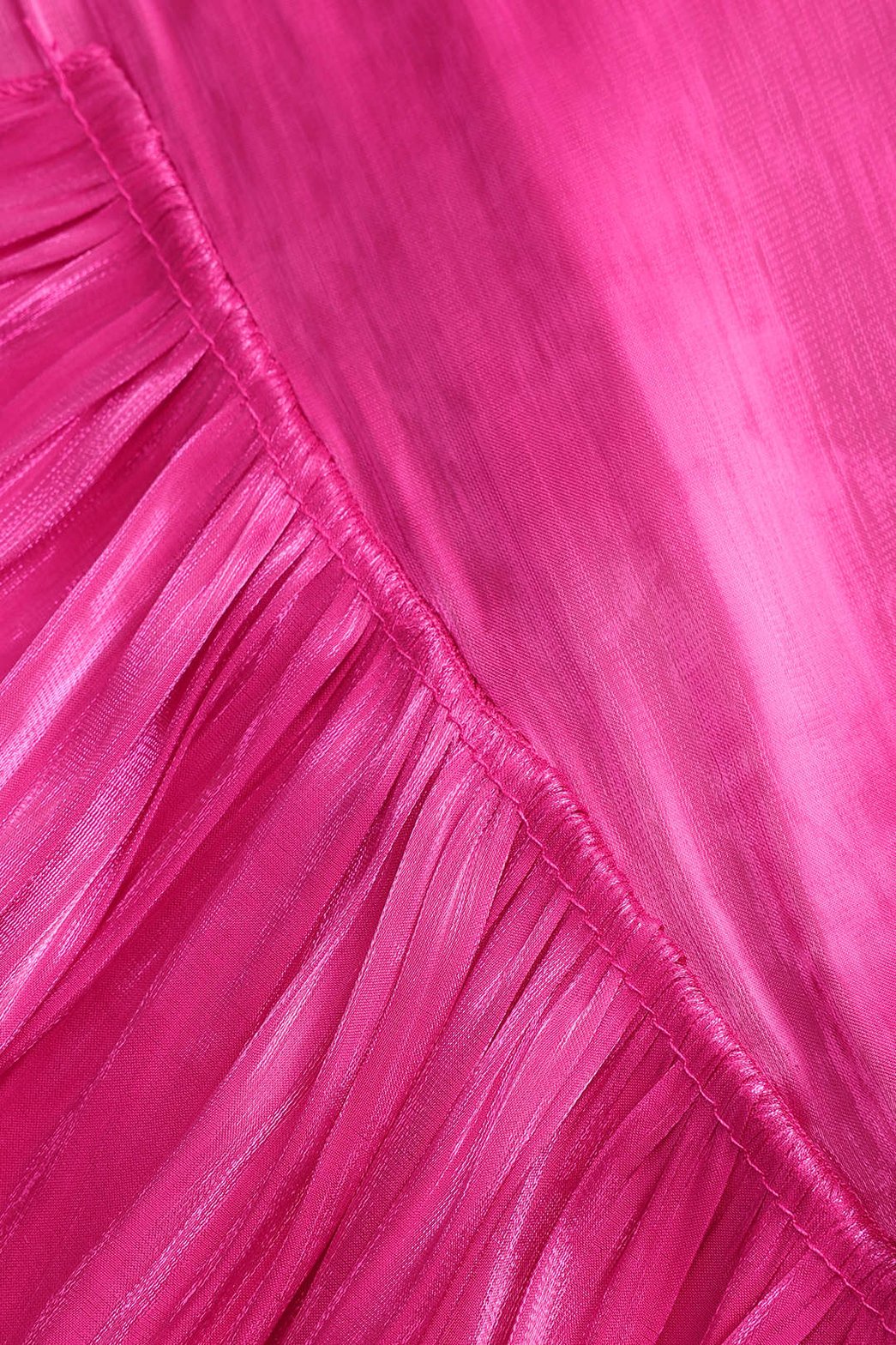 Chemise rose manches longues cristal