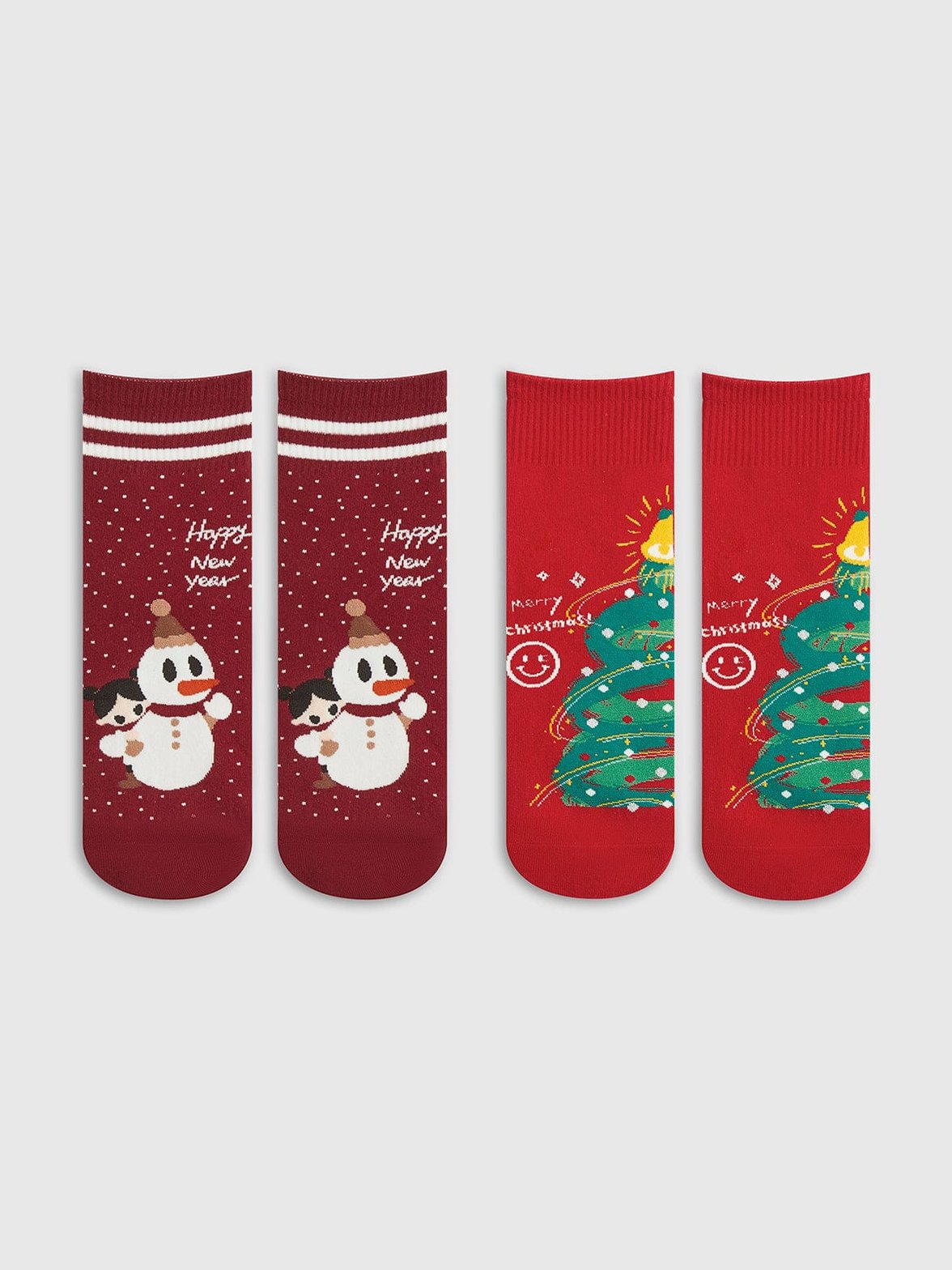 Chaussettes de Noël père noël mignon