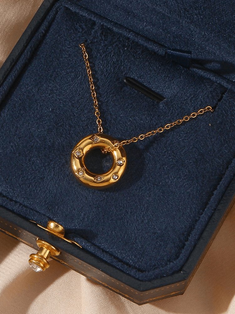 Collier donut brillant harmonie