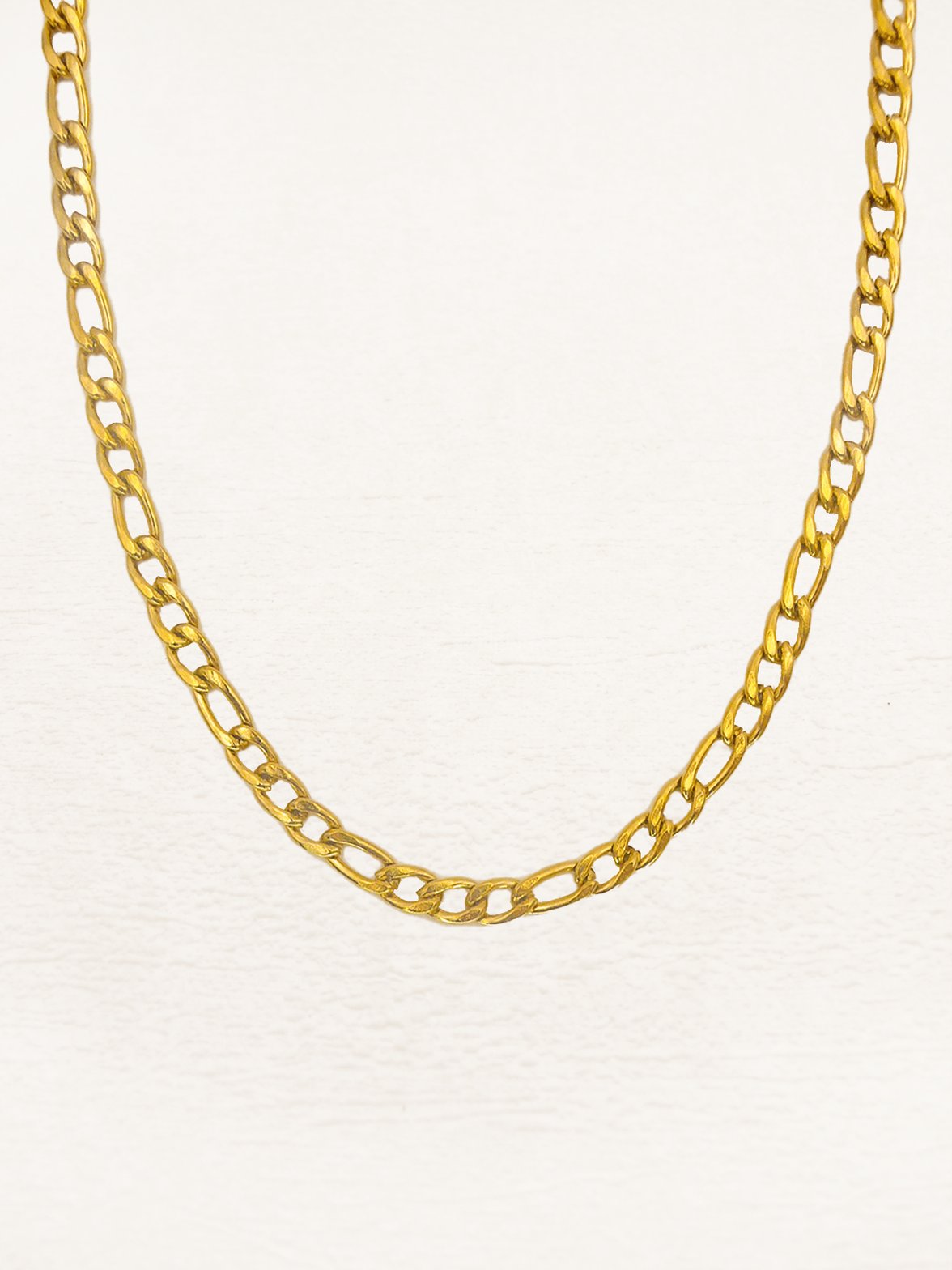 Collier chaîne plaqué or détail étoile