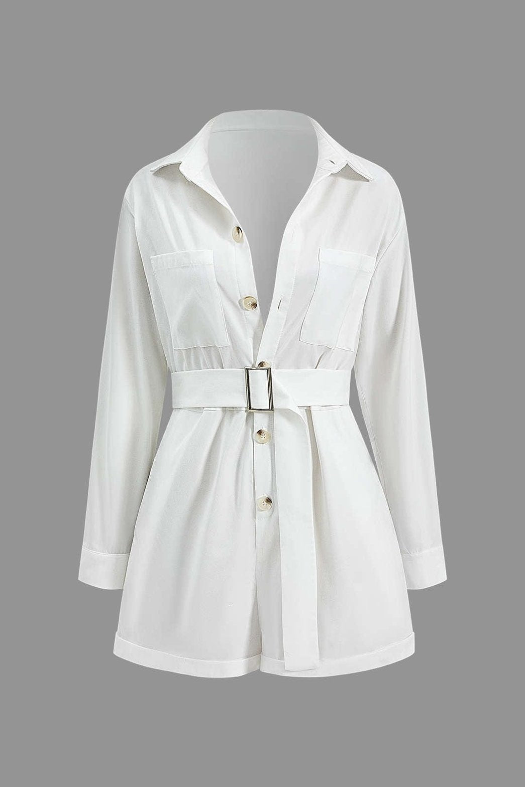 Combinaison chemise avec poches style rêve