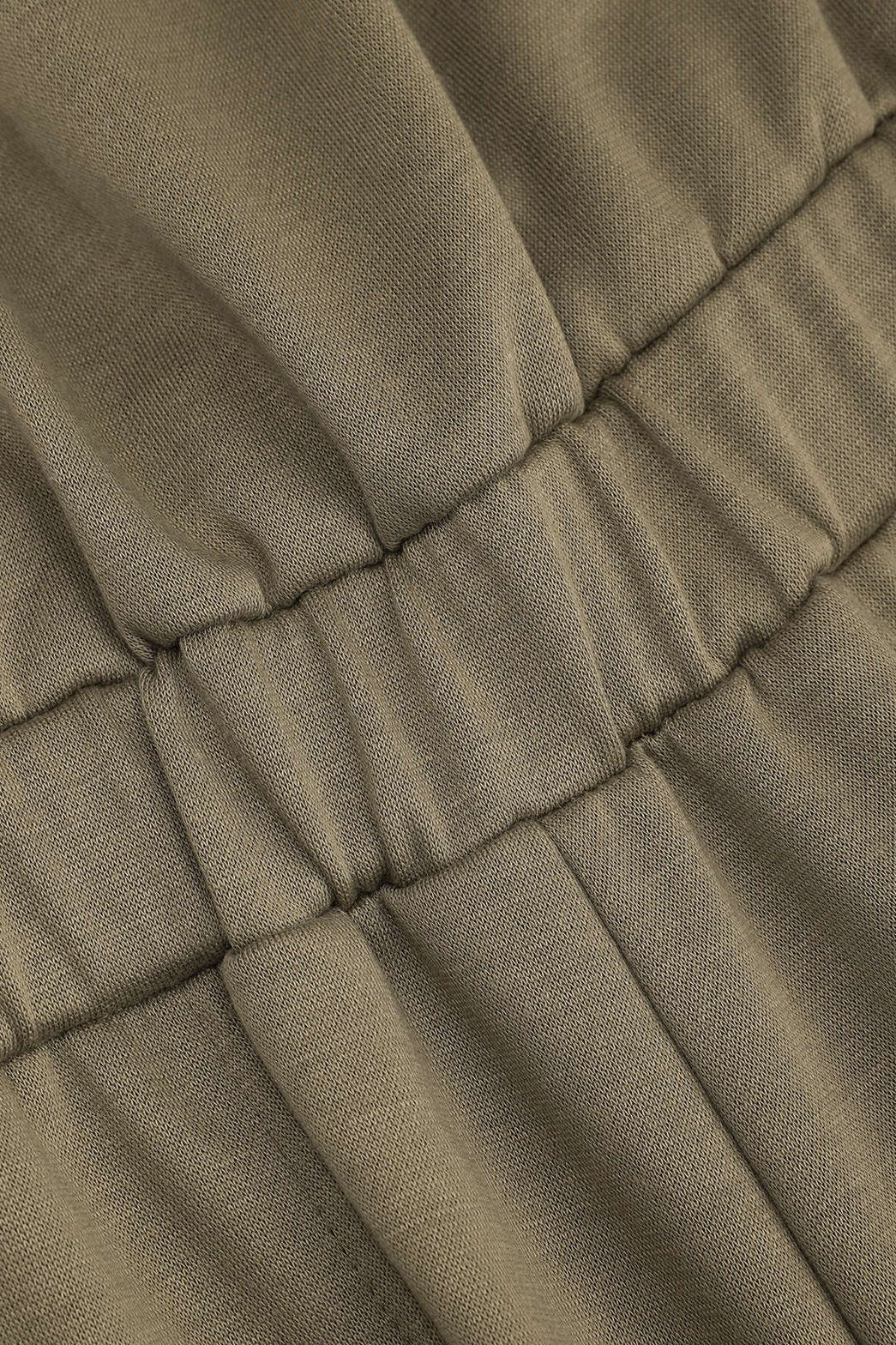 Combinaison épaules dénudées kaki détail tissu liberté