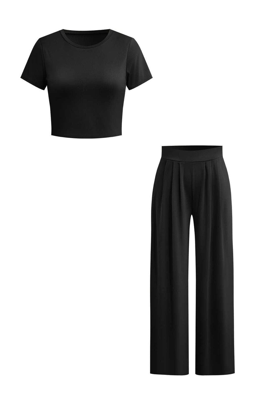 Crop Top Basique Ajusté