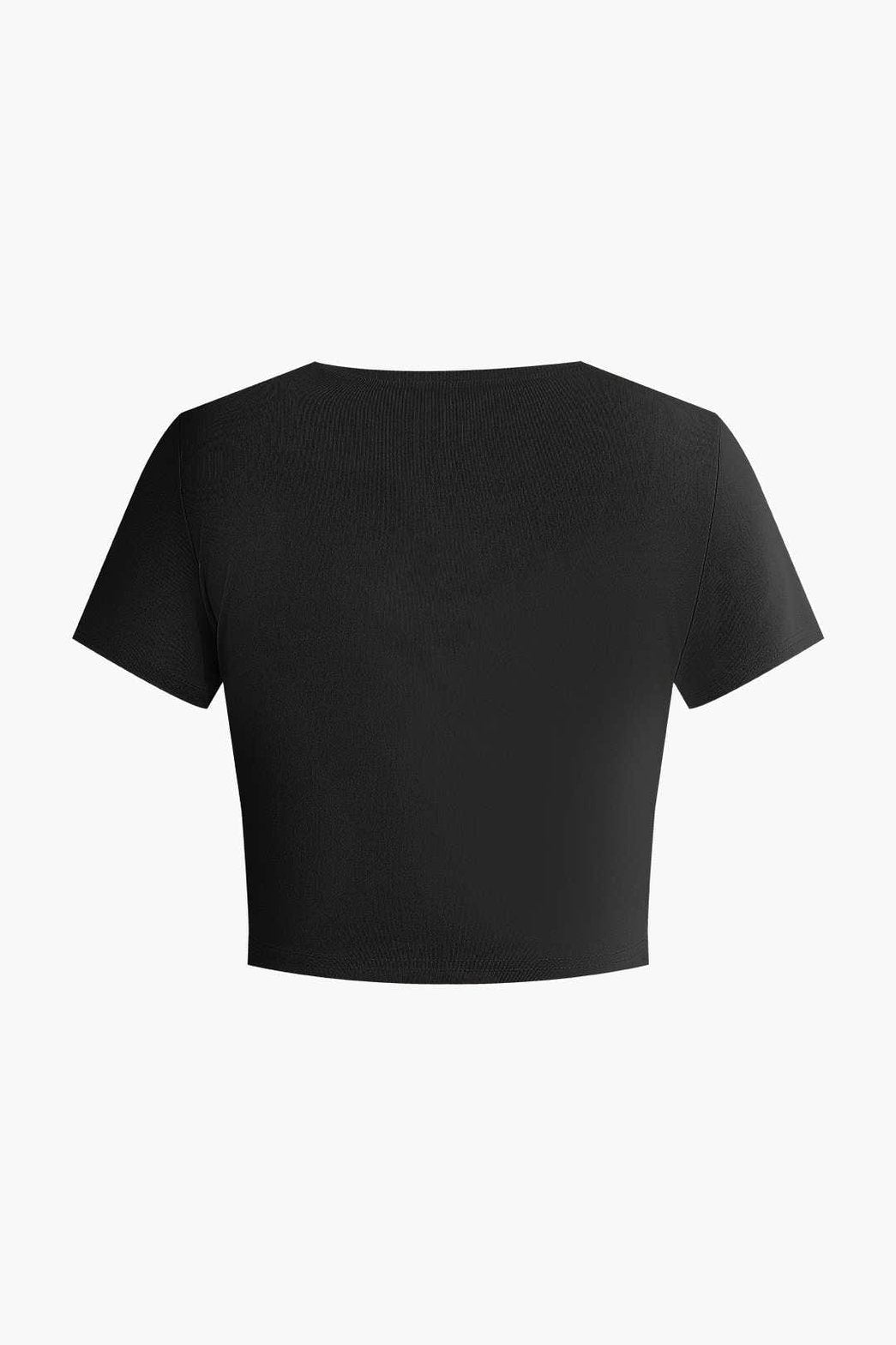 Crop Top Basique Ajusté