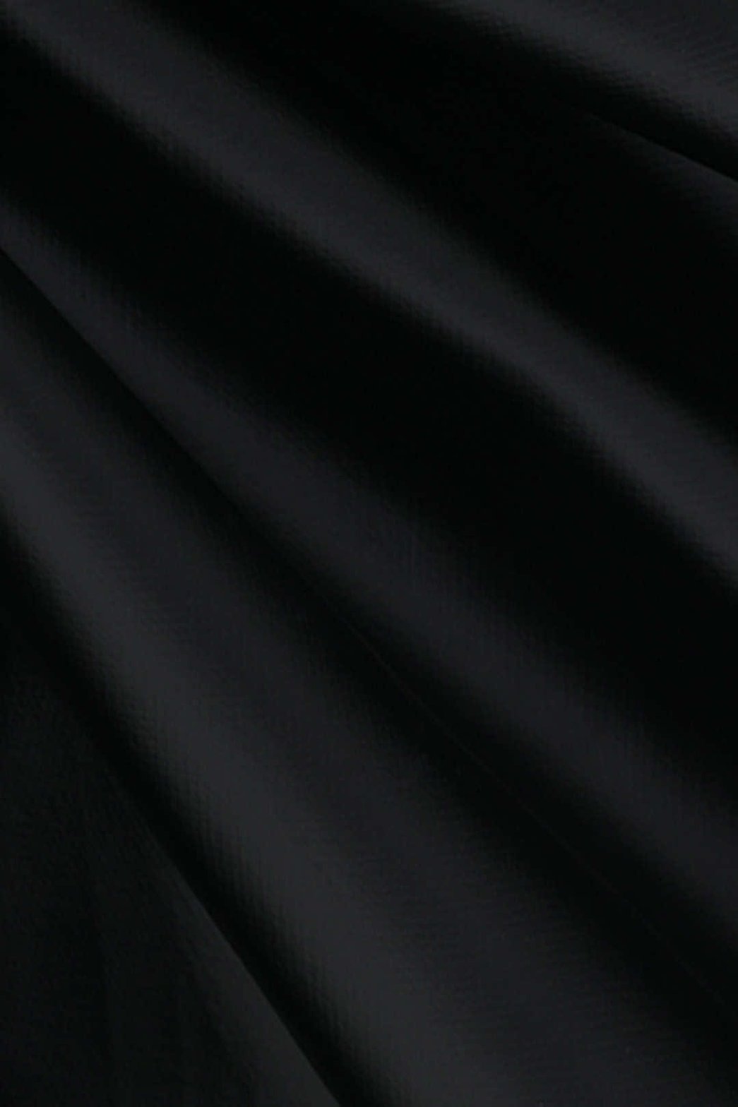 haut court effet cuir noir mode breeze