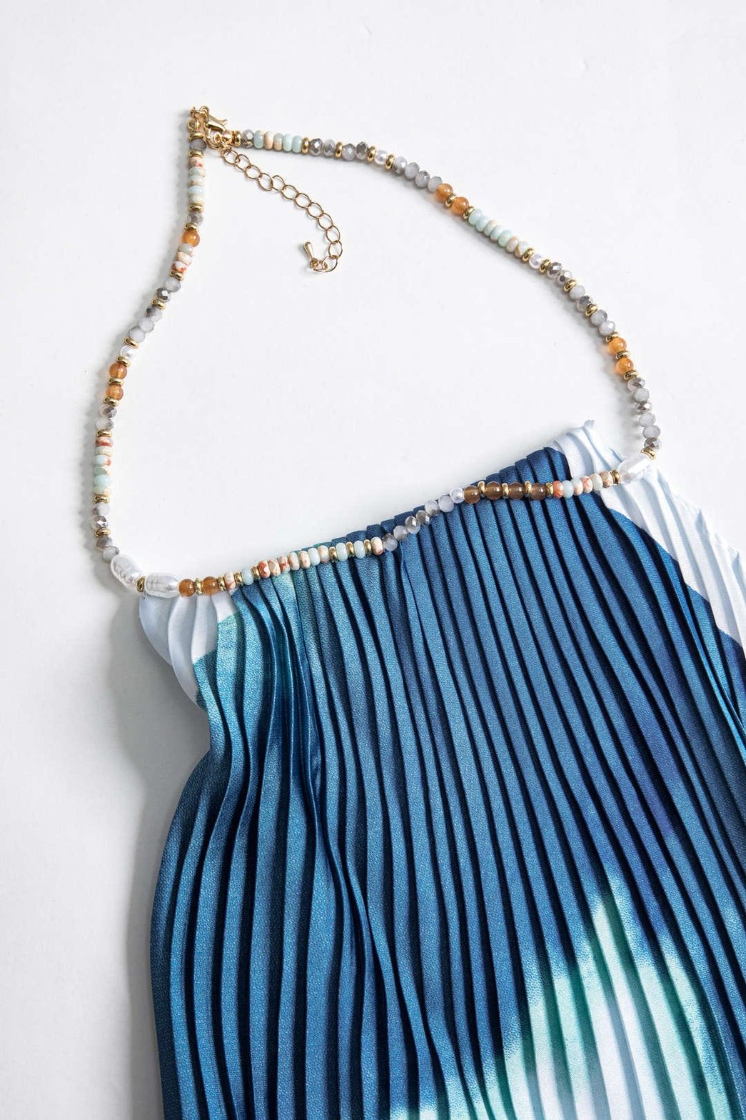 Débardeur tie-dye plissé vue dos liberté