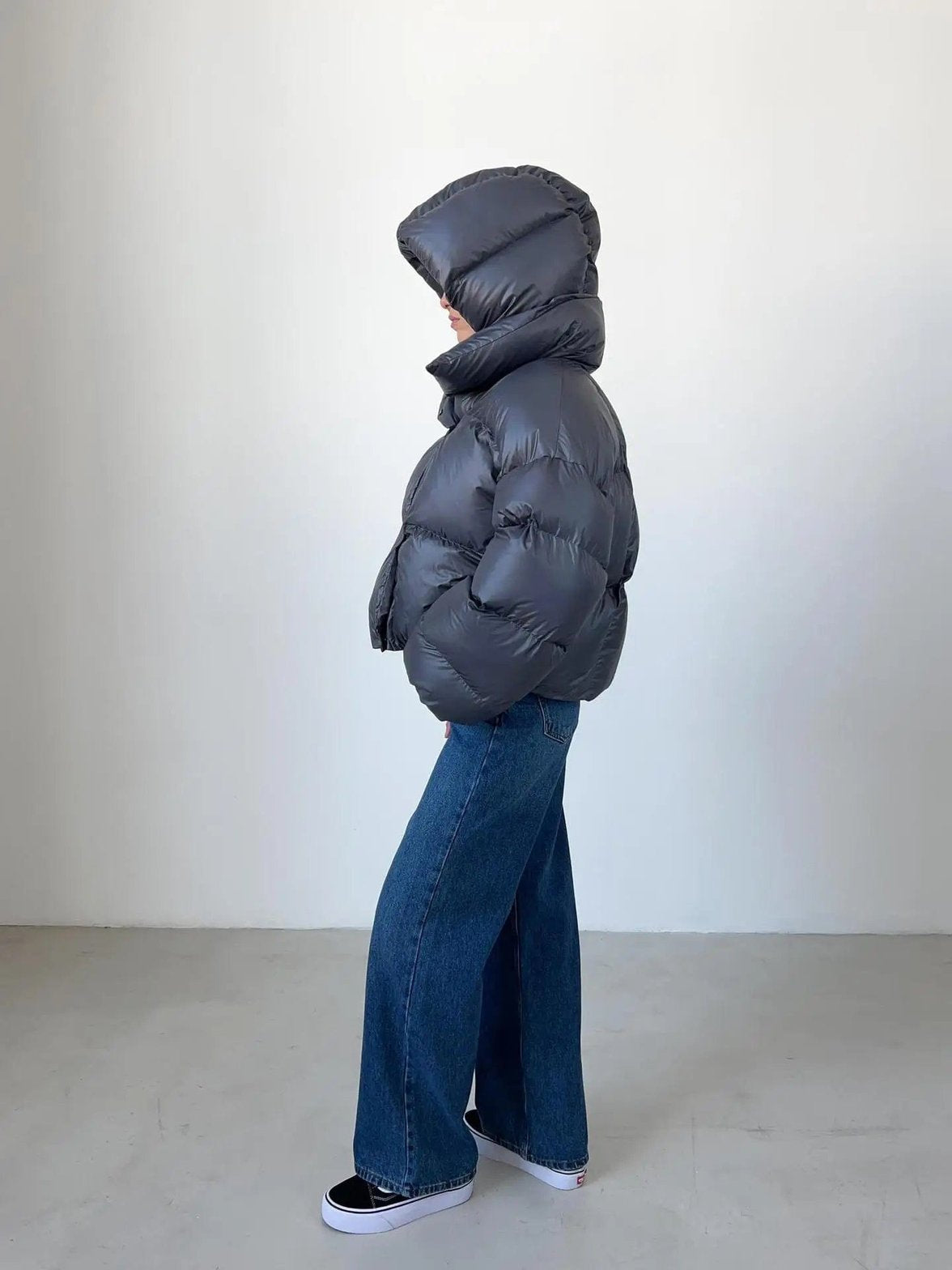Doudoune moderne détail poche liberté