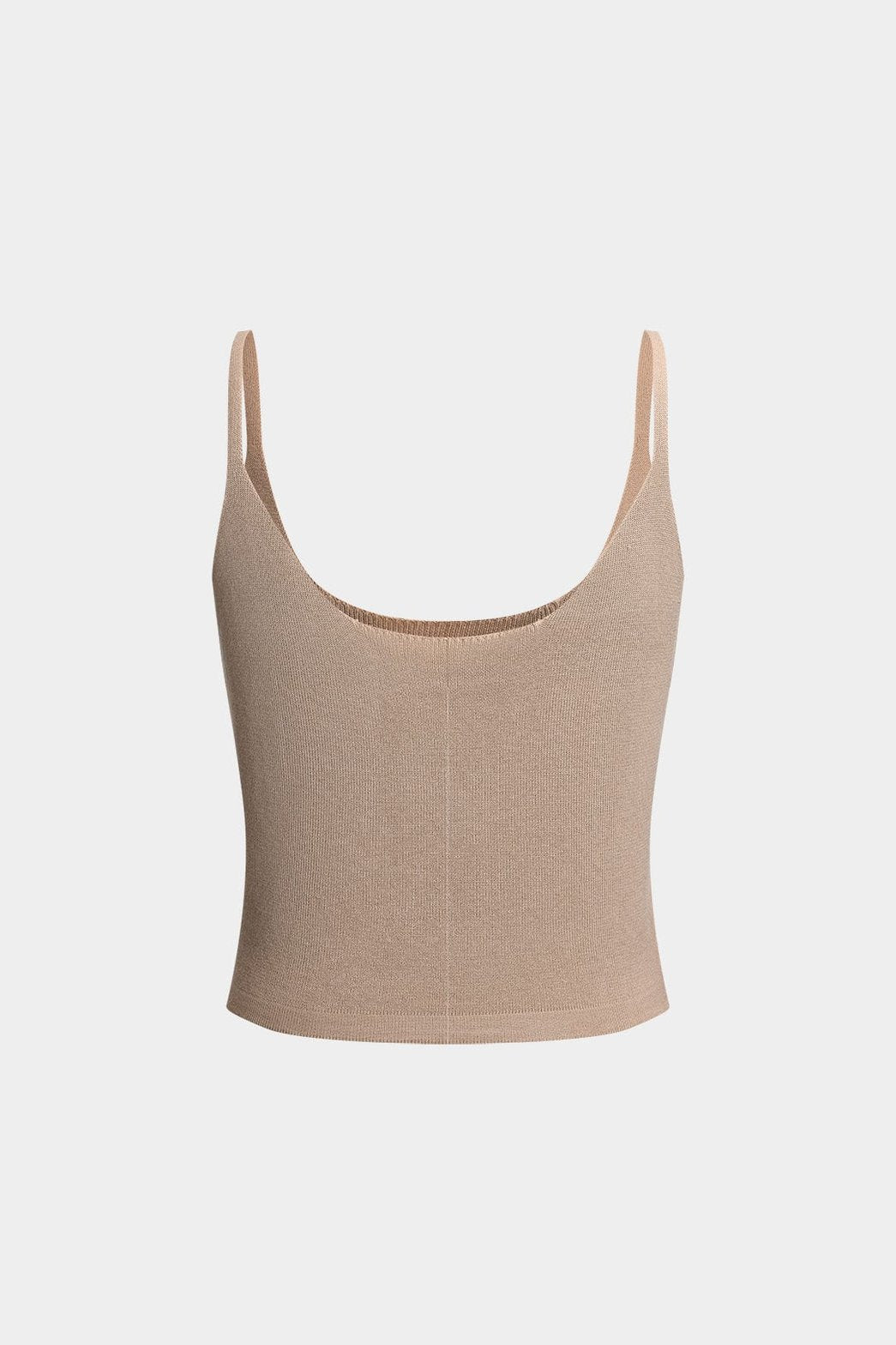 Pantalon large beige taille haute zen