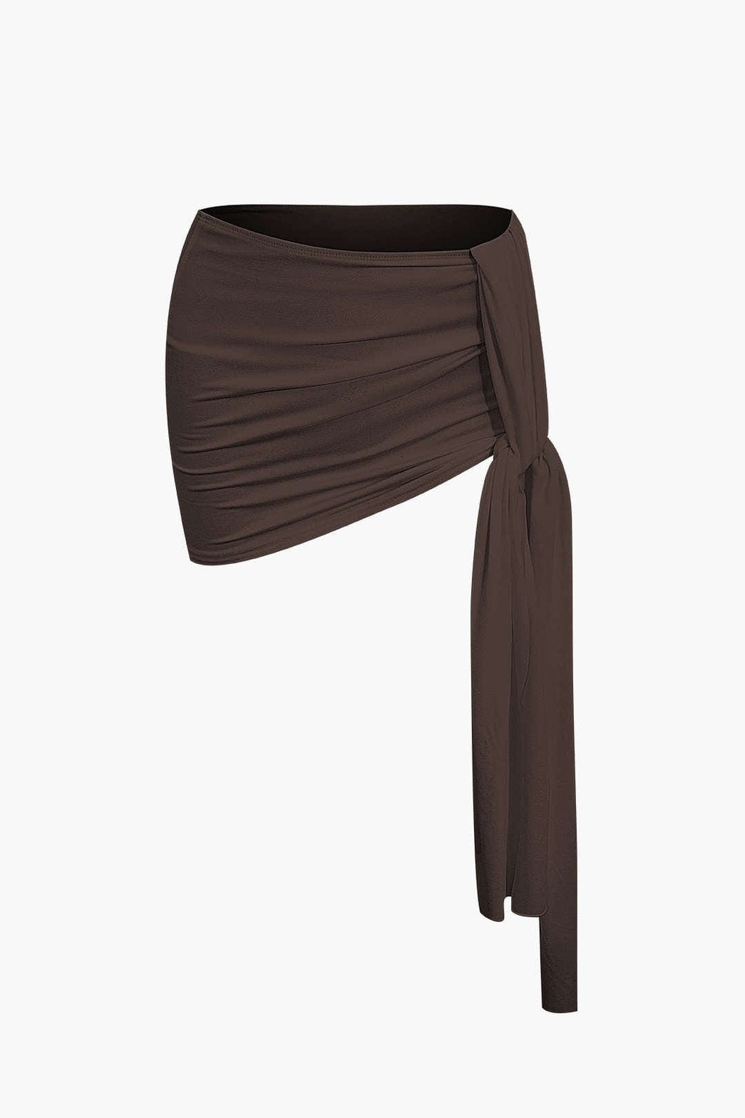 Ensemble Asymétrique Blanc Élégant