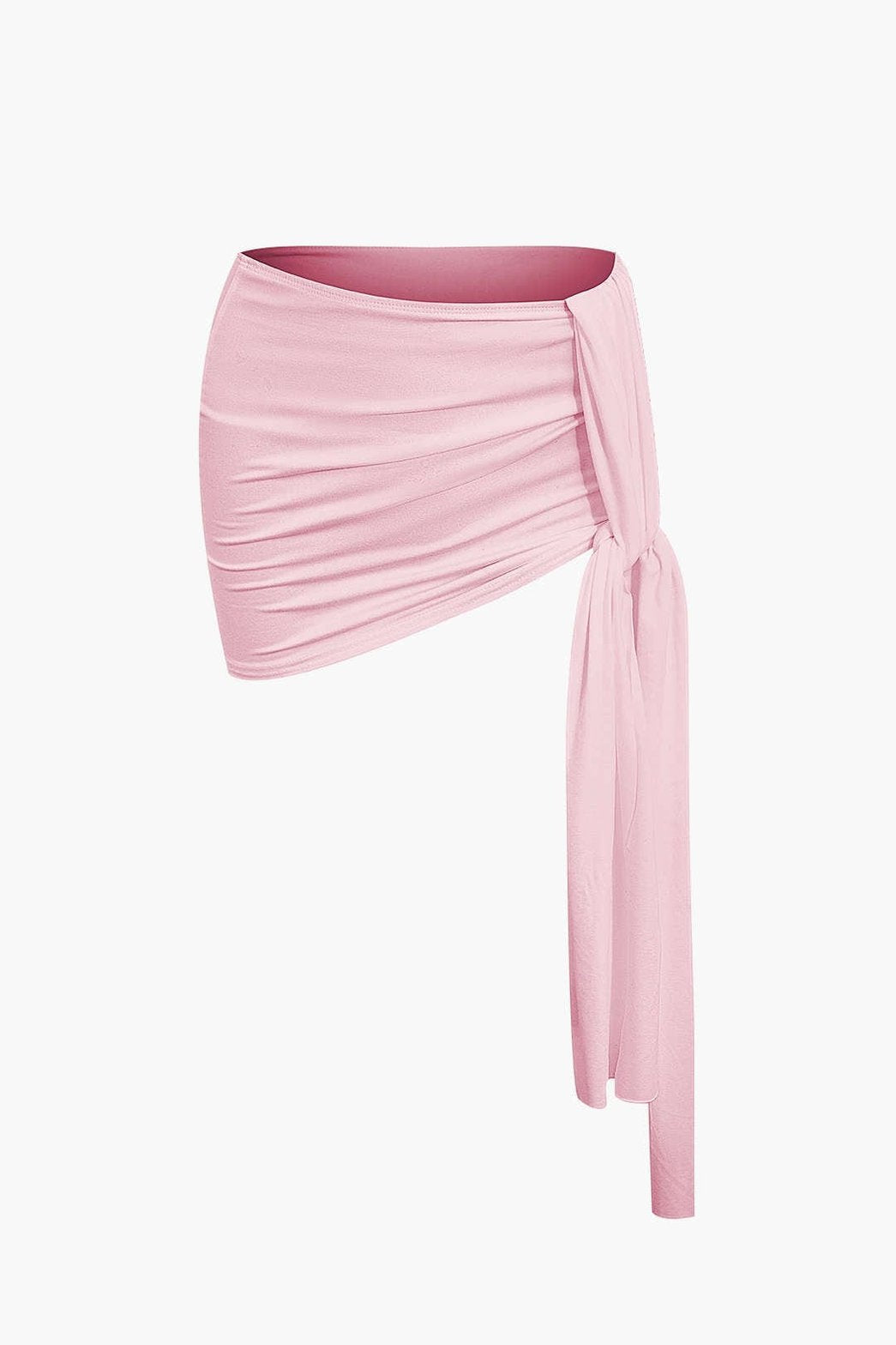 Ensemble Asymétrique Blanc Élégant