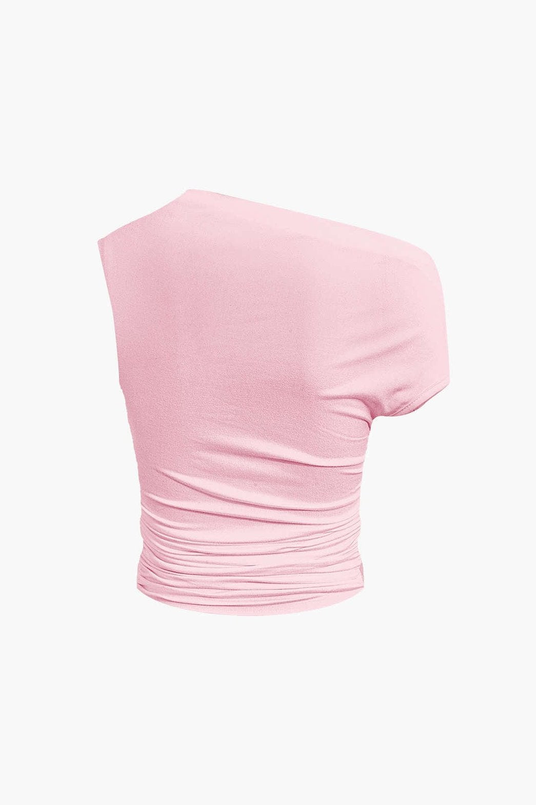 Ensemble Asymétrique Blanc Élégant