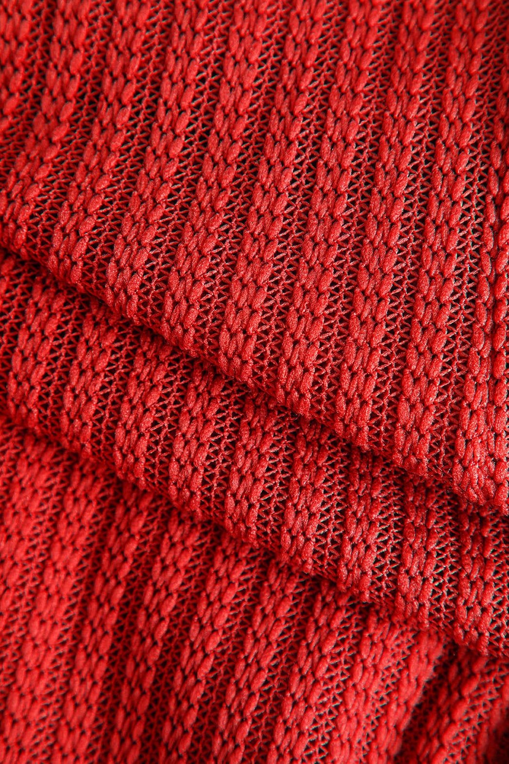 Ensemble soirée détaillé corail