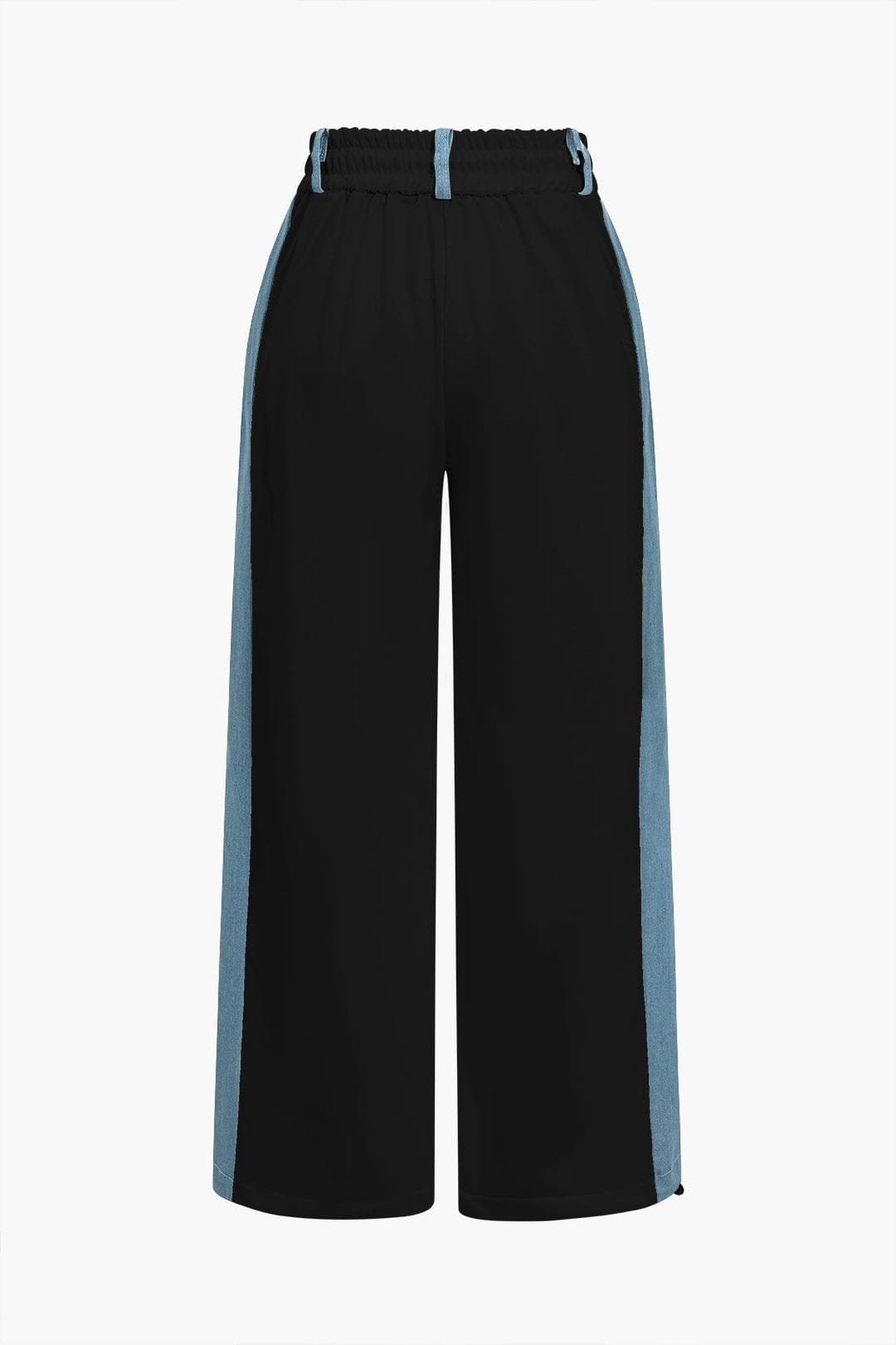 Ensemble Bicolore Crop Top et Pantalon Large