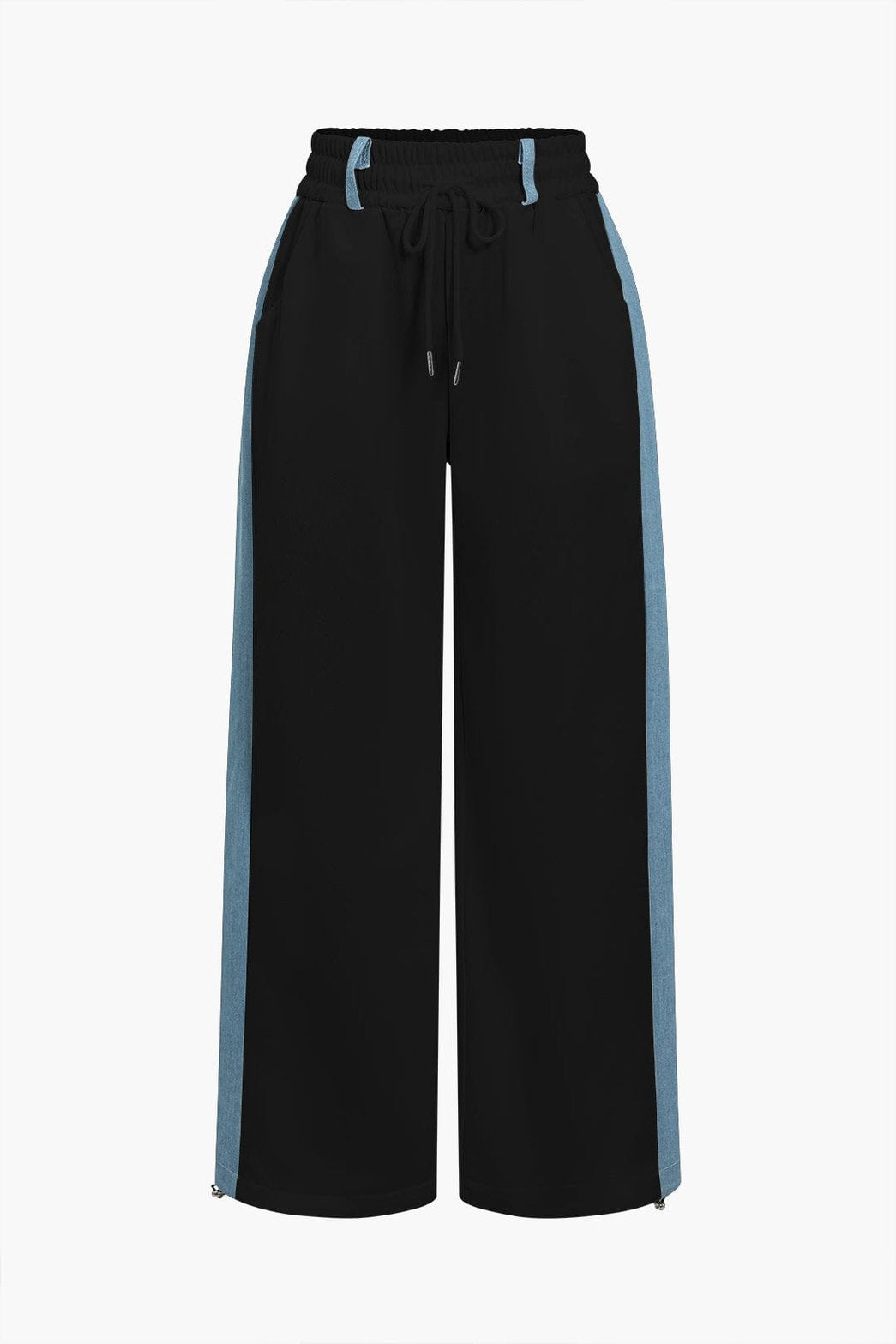 Ensemble Bicolore Crop Top et Pantalon Large