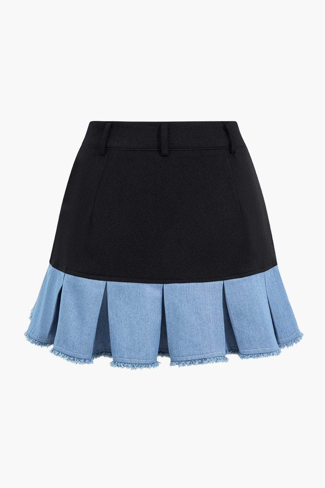 Vue d'ensemble du tailleur bicolore océan