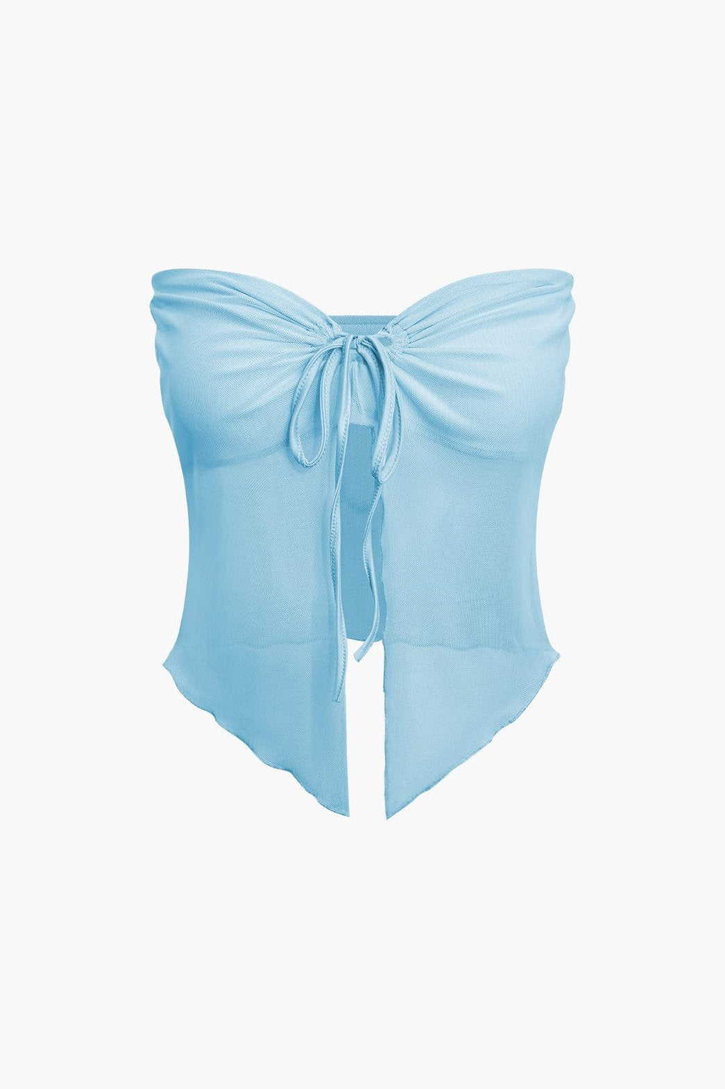 Jupe longue détail ourlet tendre