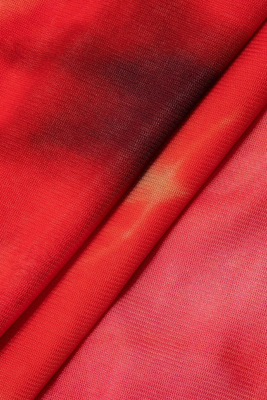Vue dos ensemble rouge cerise