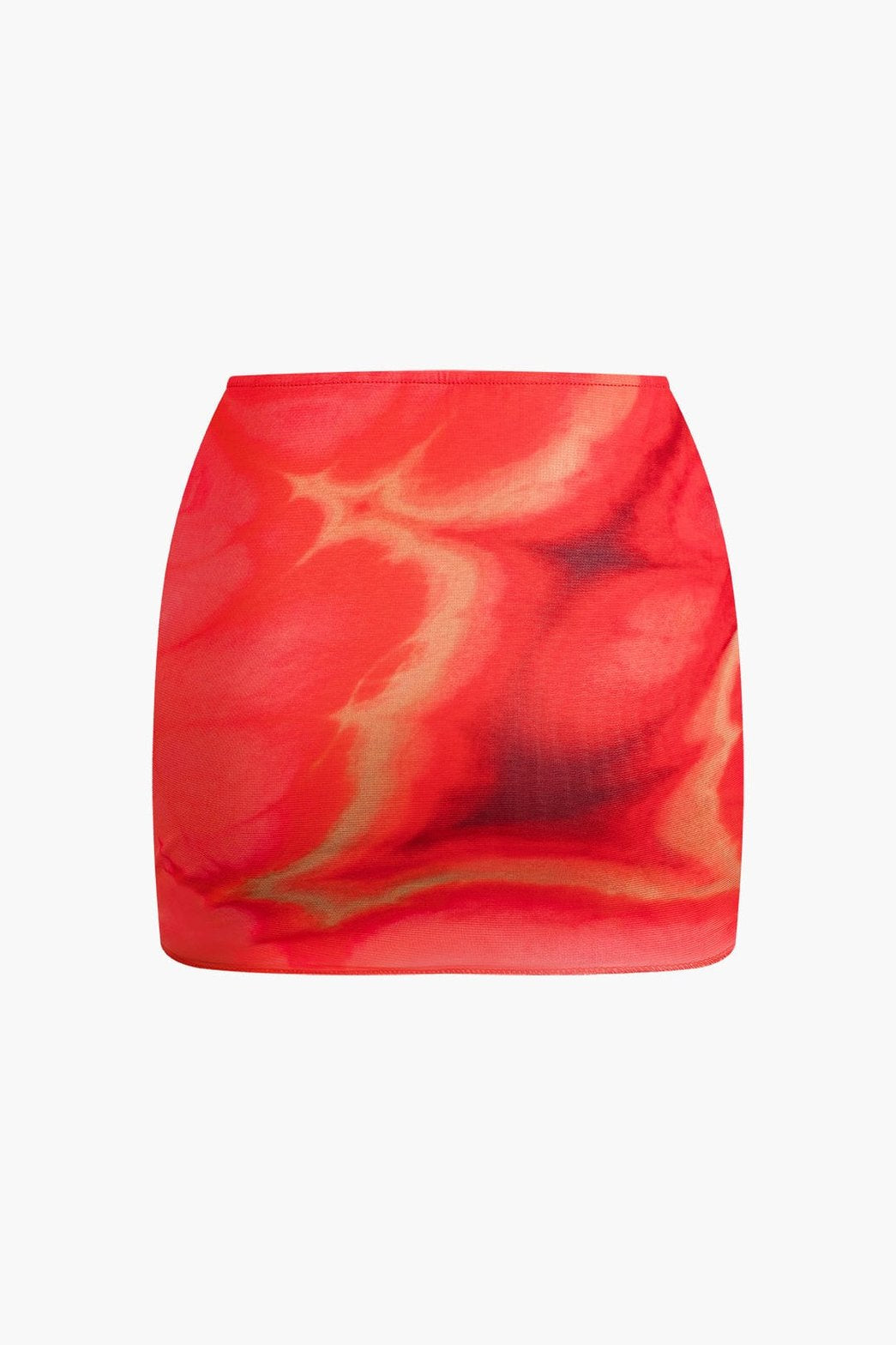 Détail drapé bustier rouge rubis